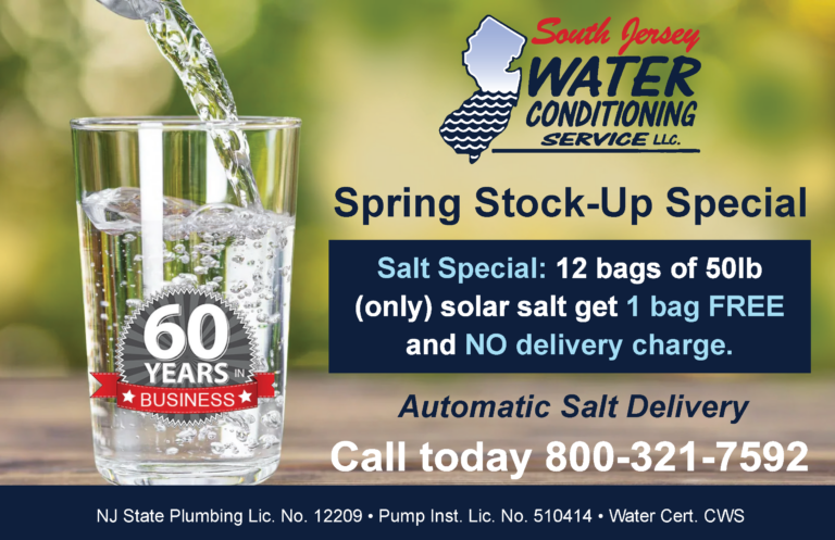 South Jersey Water Spring Salt Special